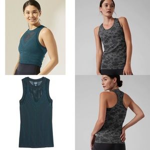 Athleta BUNDLE tank tops - size medium, both like new
